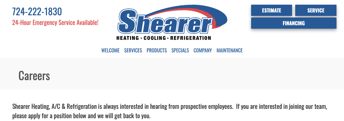 Shearer Heating A/C & Refrigeration Inc.